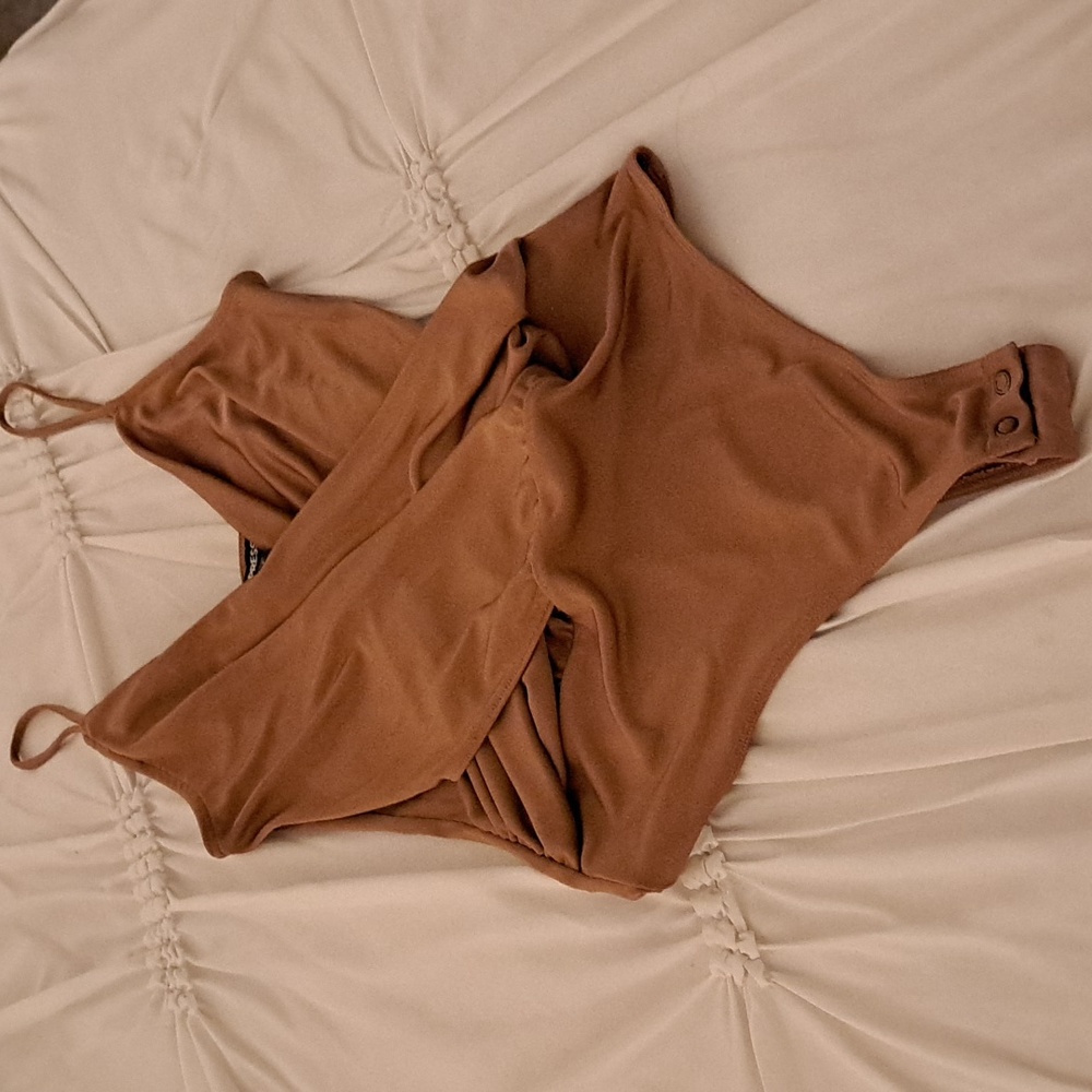 Express faux wrap bodysuit